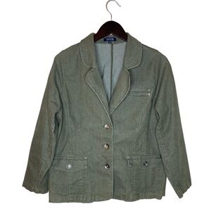 ENCORE Army Green Blazer